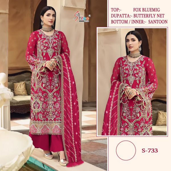 SHREE FABS 733 PAKISTANI SALWAR KAMEEZ ONLINE