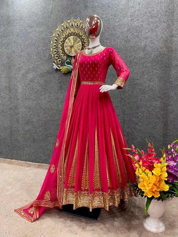 SHREE HARI SR 1504 B READYMADE GOWN MANUFACTURER