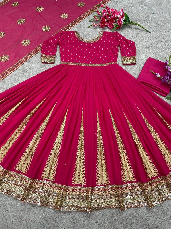 SHREE HARI SR 1504 B READYMADE GOWN MANUFACTURER