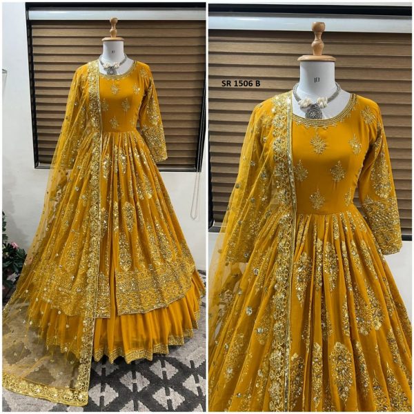 SHREE HARI SR 1506 B READYMADE TOP LEHENGA