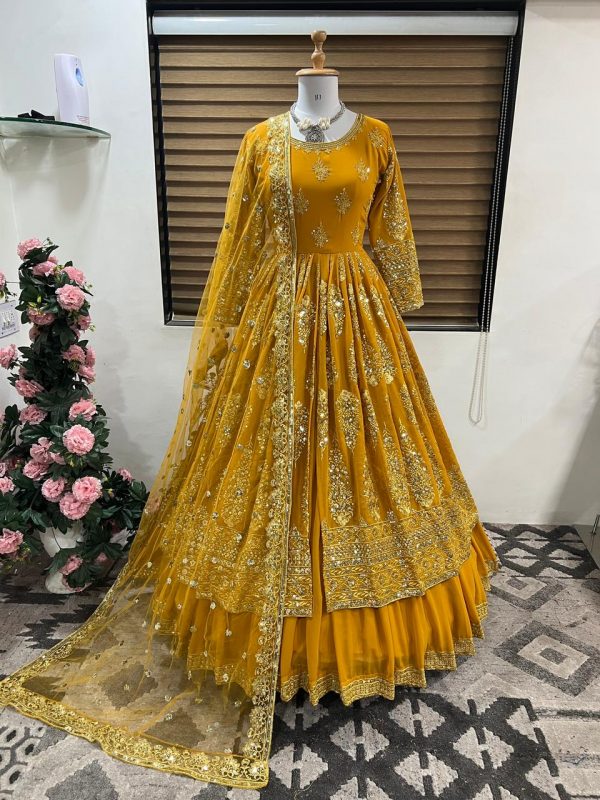 SHREE HARI SR 1506 B READYMADE TOP LEHENGA