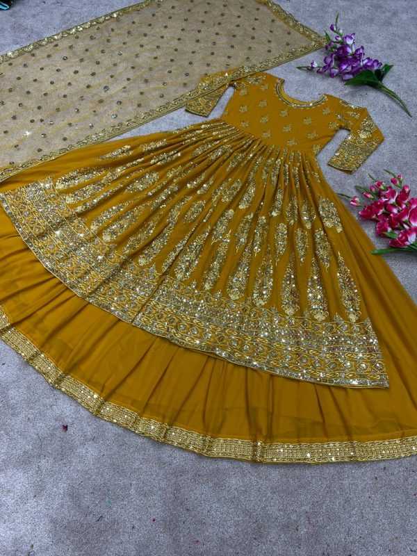 SHREE HARI SR 1506 B READYMADE TOP LEHENGA