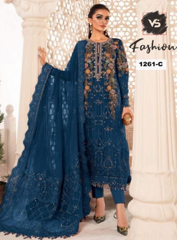 VS FASHION 1261 C PAKISTANI SUITS IN INDIA