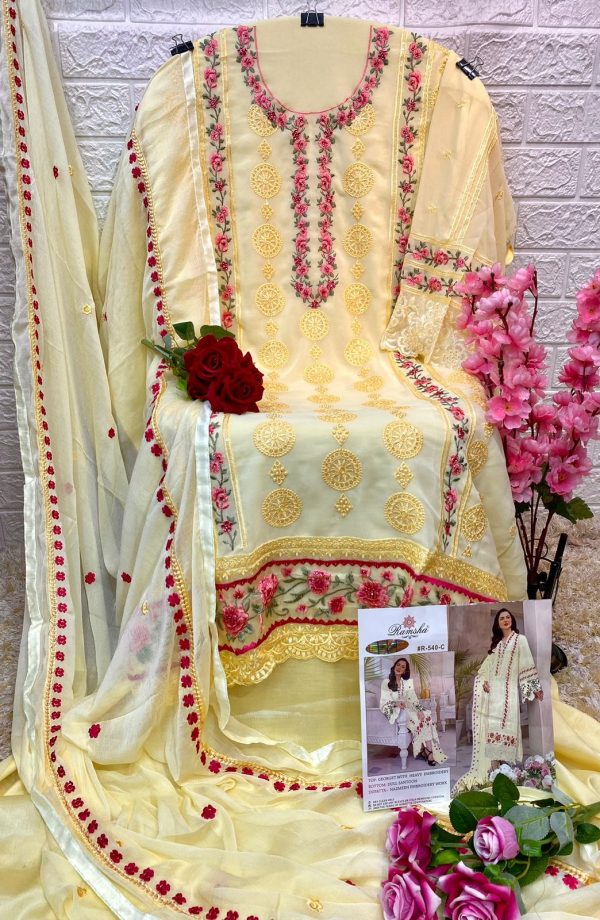 RAMSHA 540 C PAKISTANI SALWAR KAMEEZ