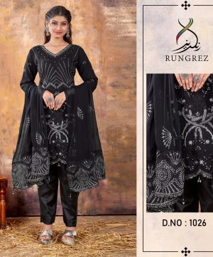 RUNGREZ 1026 PAKISTANI SUITS WHOLESALER