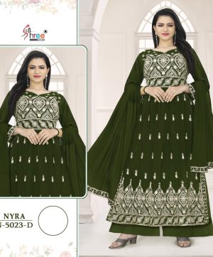 SHREE FABS 5023 D NYRA SALWAR KAMEEZ WHOLESALE