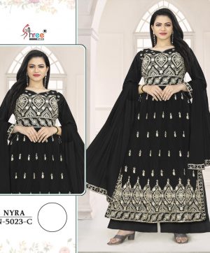 SHREE FABS 5023 C NYRA SALWAR KAMEEZ WHOLESALE