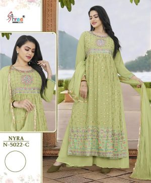 SHREE FABS 5022 C NYRA SALWAR KAMEEZ WHOLESALE