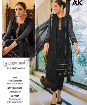 AL KHUSHBU 4017 C PAKISTANI SUITS WHOLESALER