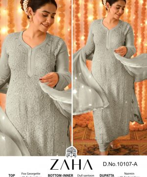 ZAHA 10107 A SAADIA VOL 2 PAKISTANI SUITS IN INDIA