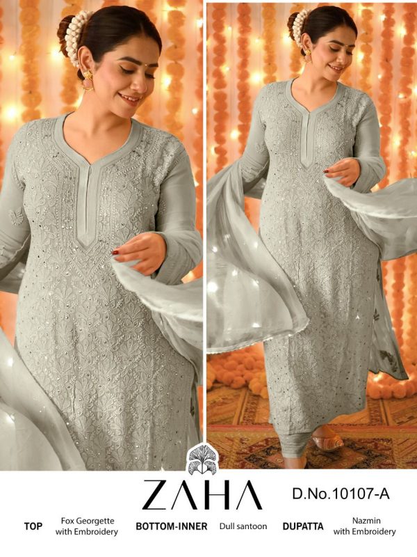 ZAHA 10107 A SAADIA VOL 2 PAKISTANI SUITS IN INDIA