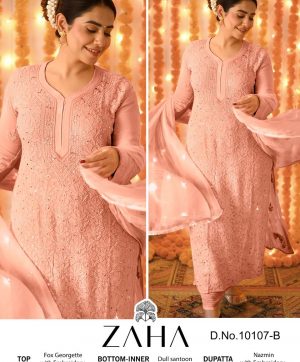 ZAHA 10107 B SAADIA VOL 2 PAKISTANI SUITS IN INDIA