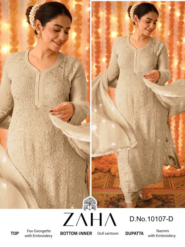 ZAHA 10107 D SAADIA VOL 2 PAKISTANI SUITS IN INDIA