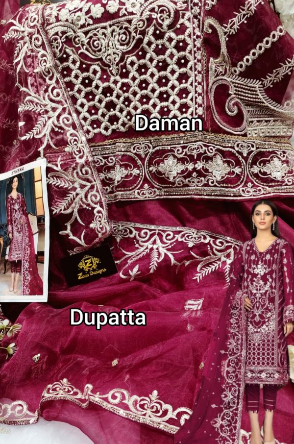 ZEEN ZD 120 ETHENA PAKISTANI SUITS IN INDIA