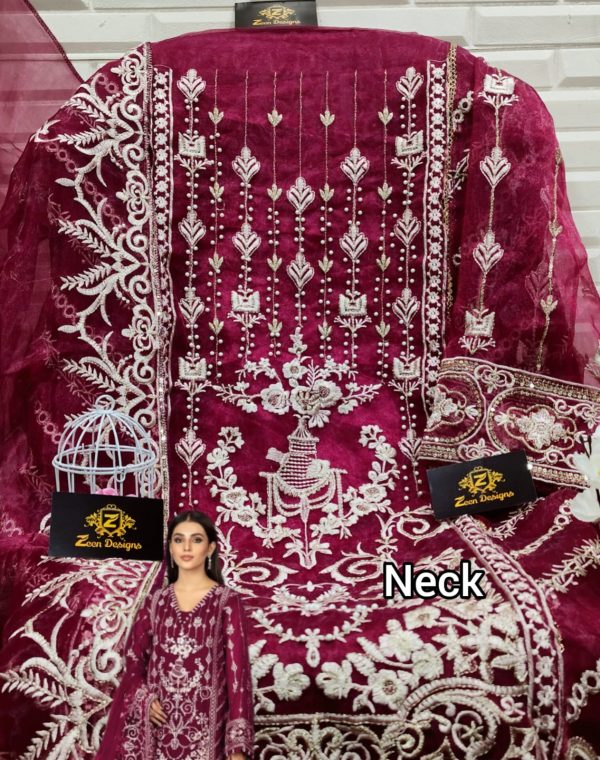 ZEEN ZD 120 ETHENA PAKISTANI SUITS IN INDIA