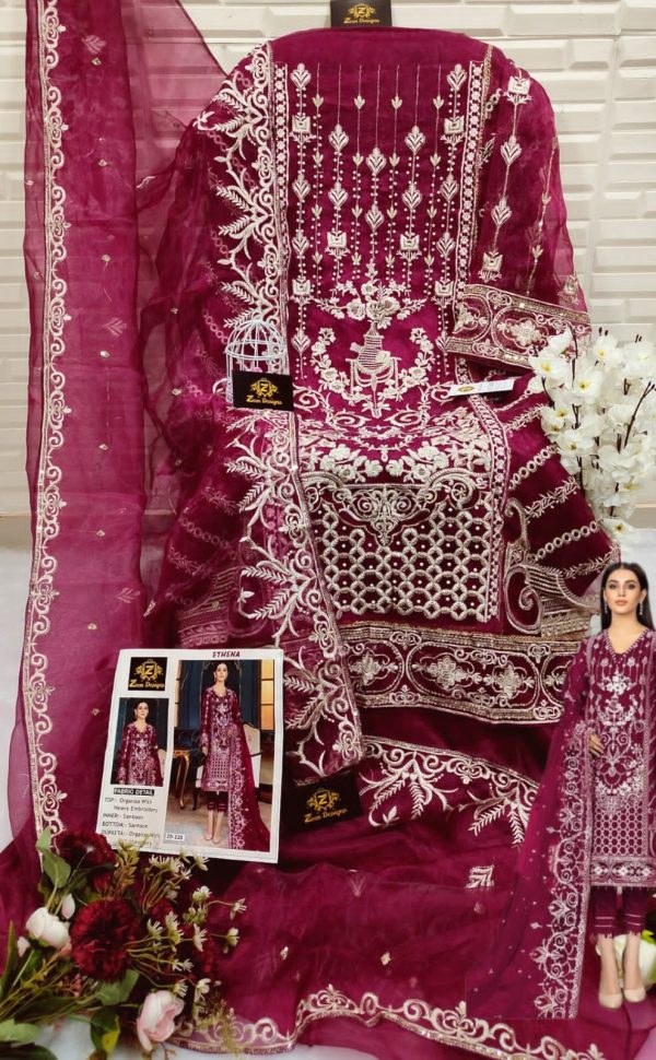 ZEEN ZD 120 ETHENA PAKISTANI SUITS IN INDIA