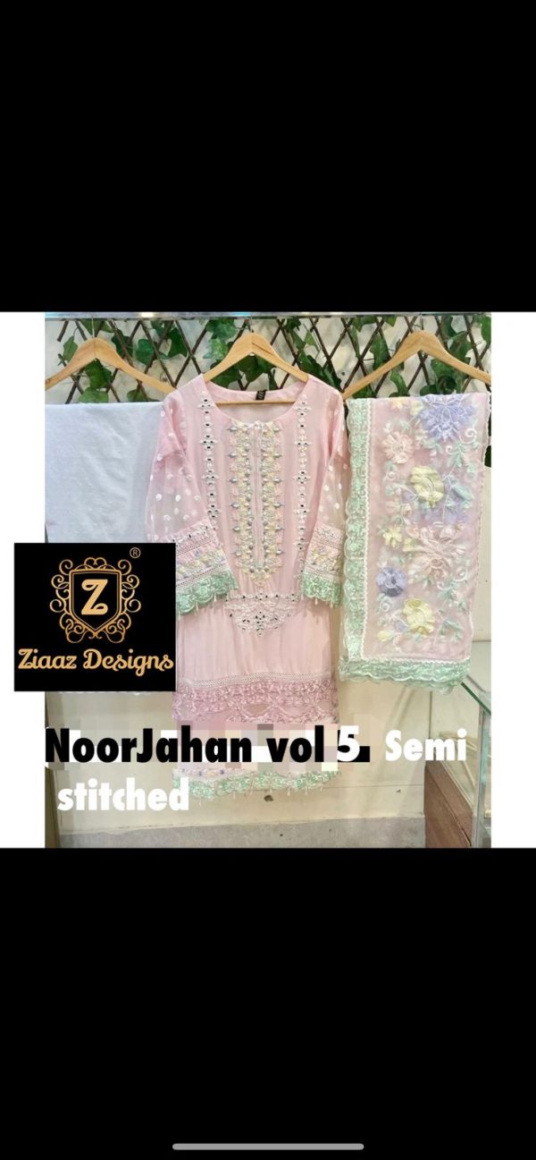 ZIAAZ DESIGNS NOORJAHAN VOL 5 PAKISTANI SUITS