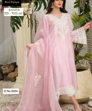 ZIAAZ ZD 6004 AALIYA VOL 3 PAKISTANI SUITS