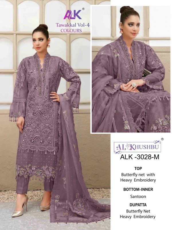 AL KHUSHBU 3028 M PAKISTANI SUITS WHOLESALER