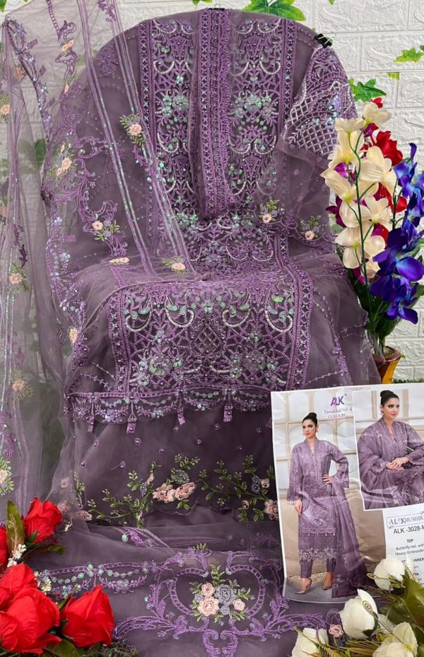 AL KHUSHBU 3028 M PAKISTANI SUITS WHOLESALER