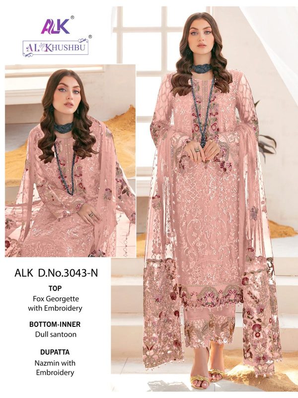 AL KHUSHBU 3043 N SALWAR KAMEEZ MANUFACTURER