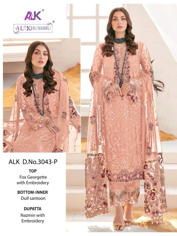 AL KHUSHBU 3043 P SALWAR KAMEEZ MANUFACTURER