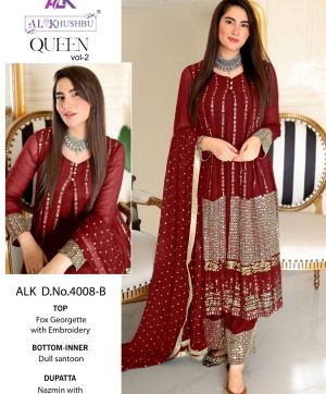 AL KHUSHBU ALK 4008 B MAROON WHOLESALE