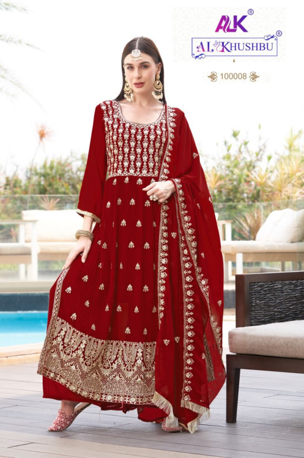 AL KHUSHBU ALK 100008 GEORGTTE SUITS ONLINE