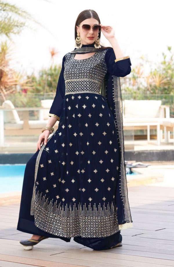 AL KHUSHBU ALK 100009 GEORGTTE SUITS ONLINE