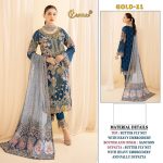 COSMOS GOLD 21 PAKISTANI SUITS MANUFACTURER