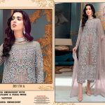 DINSAA 178 A ORGANZA PAKISTANI SUITS