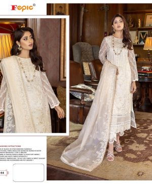 FEPIC 1244 GEORGETTE PAKISTANI SUITS WHOLESALE