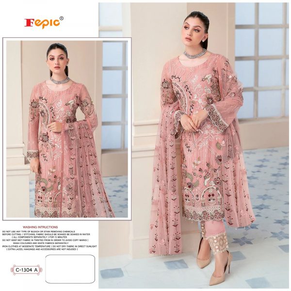 FEPIC 1304 A PAKISTANI SUITS WHOLESALER SURAT