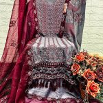FEPIC 1318 GEORGETTE PAKISTANI SUITS ONLINE