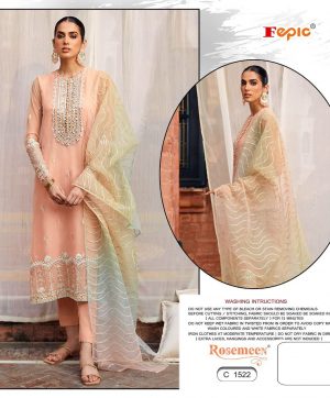 FEPIC 1522 ROSEMEEN PAKISTANI SUITS ONLINE