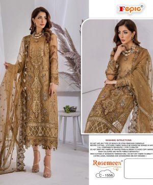 FEPIC 1558 ORGANZA SALWAR KAMEEZ ONLINE