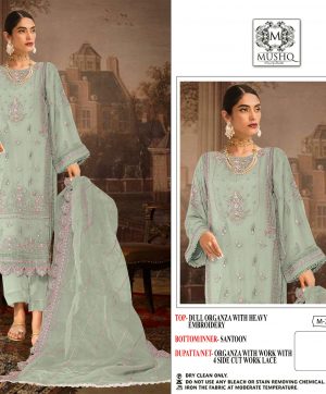 MUSHQ 210 C PAKISTANI SUITS WHOLESALER