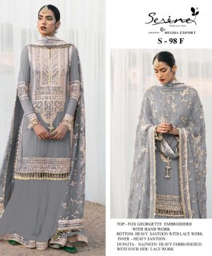 SERINE S 98 F PAKISTANI SUITS MANUFACTURER