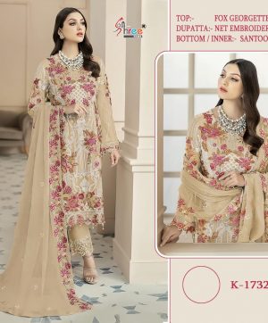 SHREE FABS 1732 PAKISTANI SUITS MANUFACTURER