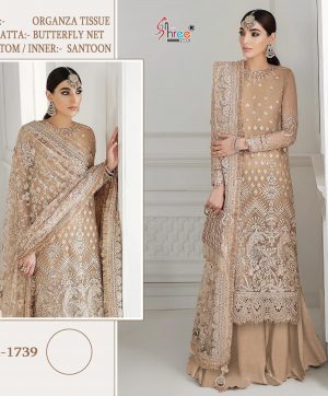 SHREE FABS 1739 PAKISTANI SUITS WHOLESALER