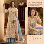 SHREE FABS 774 SERIES ORGANZA SALWAR KAMEEZ