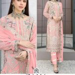 ZAHA 10128 C HANIYA PAKISTANI SUITS WHOLESALE
