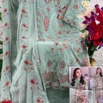 ZAHA 10129 B GEORGETTE PAKISTANI SUITS ONLINE