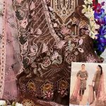 ZAHA 10126 GEORGETTE PAKISTANI SUITS ONLINE