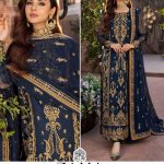 ZAHA 10135 GEORGETTE PAKISTANI SUITS ONLINE