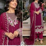 ZAHA 10137 GEORGETTE PAKISTANI SUITS ONLINE
