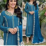 ZAHA 10138 GEORGETTE PAKISTANI SUITS ONLINE