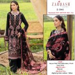 ZARQASH 3041 COTTON SALWAR KAMEEZ ONLINE