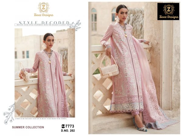 ZIAAZ DESIGNS 202 COTTON SALWAR KAMEEZ