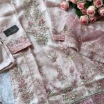 ZIAAZ DESIGNS 164 ORGANZA SALWAR KAMEEZ